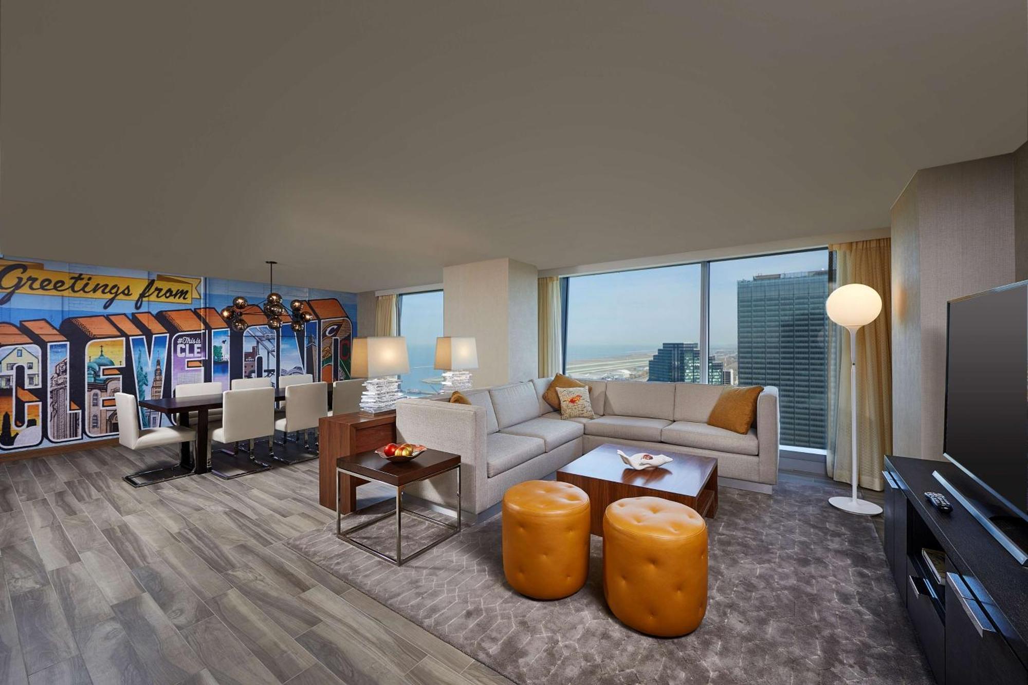 Отель Hilton Cleveland Downtown Экстерьер фото